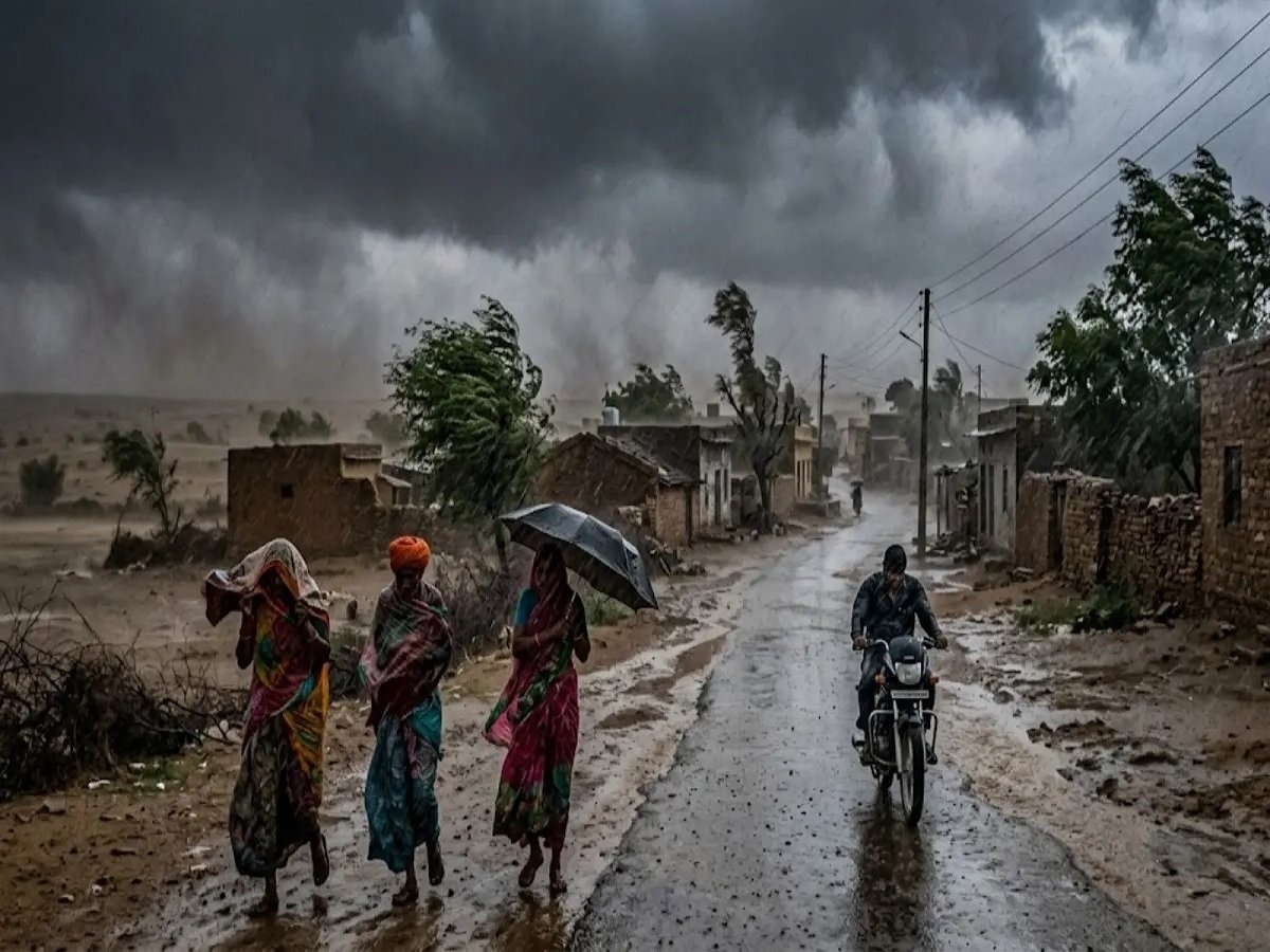 Monsoon weakens across the country; weather in Rajasthan to remain dry with dusty winds and a forecast of light rain.