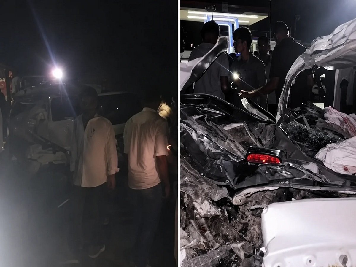 Rajasthan: Major road accident in Balotra; Scorpio collides with dumper; 5 youths from the same village killed, 3 injured.